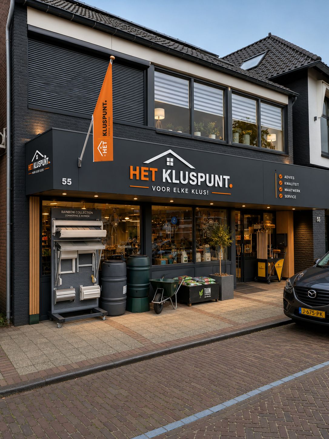 De winkel van Het Kluspunt