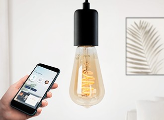 Smart verlichting bedienen via een app